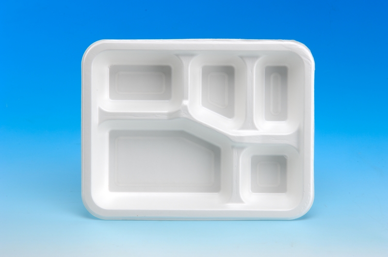 5 Compartment Big Mea Tray